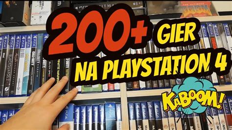 KOLEKCJA GIER PlayStation 4 grudzień 2018 YouTube