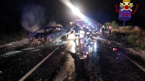 Incidente Stradale Con Incendio A Modena Due Morti E Un Ferito