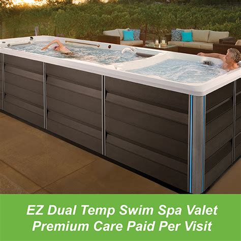 Ez Dual Temp Swim Spa Valet Premium Care Weekly Visit Paid Per V Georgia Spa Company