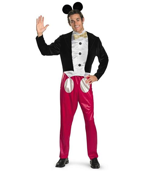 Mickey Mouse Disney Adult Costume Men Disney Costumes