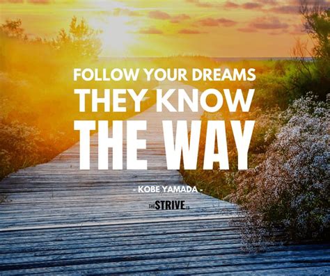 Inspiring Quotes About Following Your Dreams Dream Quotes