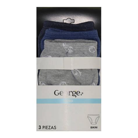 Bikini George Talla Multicolor con Elástico Piezas Walmart