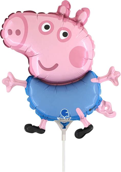 Grabo Balloons Balon Foliowy Do Patyka George Winka Peppa Cm Szt