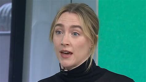 Saoirse Ronan Reacts To Viral Response To Her Women S Safety Comment