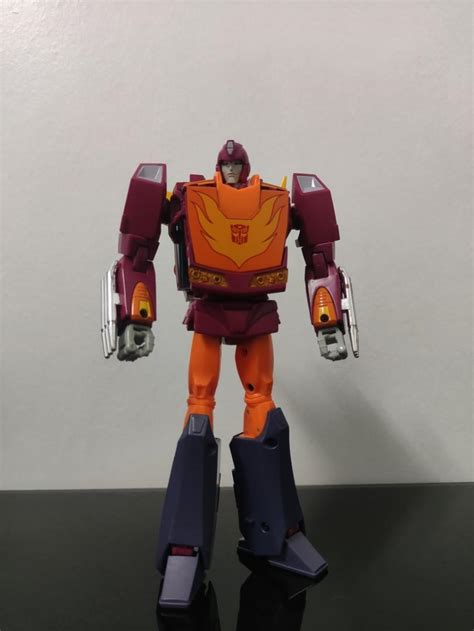 Transformers AUTHENTIC Masterpiece MP28 Hot Rod Hot Rodimus Hobbies Toys Toys Games On