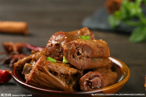 鸭脖摄影图 食物原料 餐饮美食 摄影图库 昵图网nipic