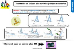 Droites Perpendiculaires Cm Exercice Valuation R Vision Le On