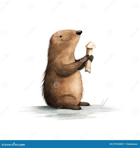 Beavers Snicker Emoji Art By Jon Klassen Stock Photo Cartoondealer