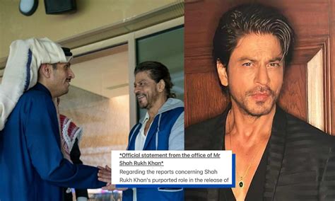 Shah Rukh Khan Denies Role In Release Of Ex Indian Naval Officers In