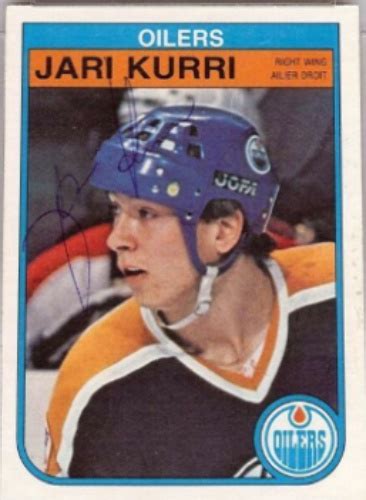 Jari Kurri Autographs and Memorabilia | Sports, Hockey