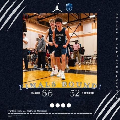 Franklin Matters Fhs Boys Basketball Rolls Into D1 Final Over Catholic