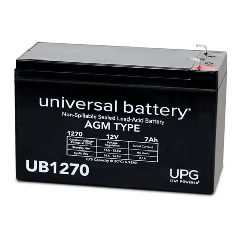 6 Dw 7 12v 7ah 20hr Battery