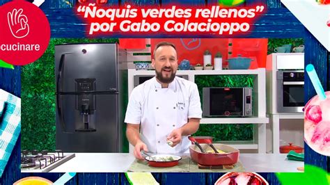 Oquis Verdes Rellenos Por Gabo Colacioppo Para Cucinare Tv Youtube