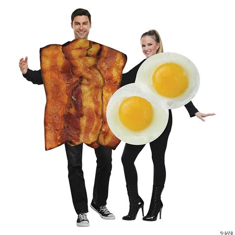 Adults Bacon And Eggs Couples Costumes