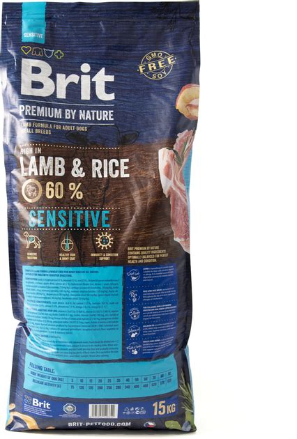 Сухий корм для собак з чутливим травленням Brit Premium Dog Sensitive ...