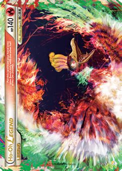 Ho Oh LEGEND HeartGold SoulSilver TCG Card Database Pokemon