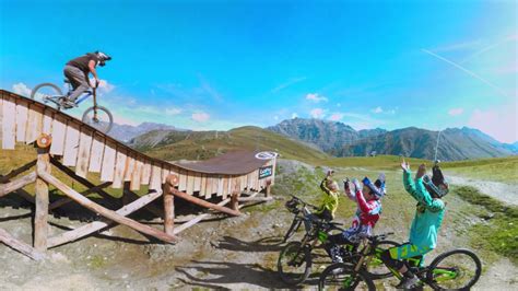 Funride Mottolino Bikepark Vr Youtube