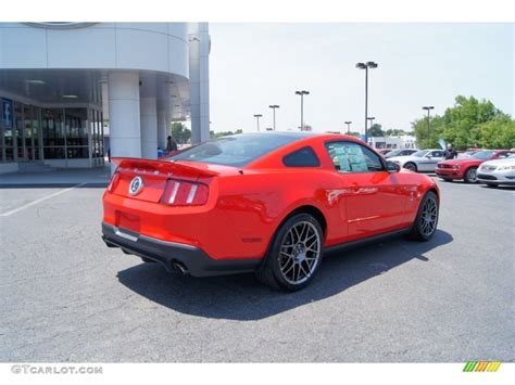 Race Red Ford Mustang Shelby Gt Svt Performance Package Coupe