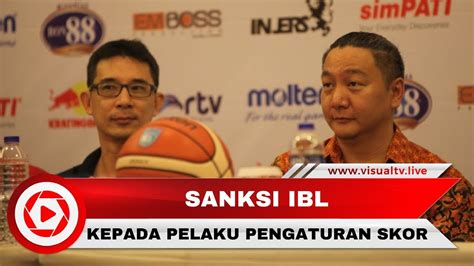 Terlibat Pengaturan Skor 8 Pemain IBL Dilarang Bermain Seumur Hidup