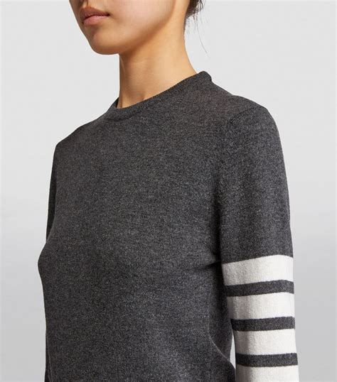 Thom Browne Cashmere Bar Sweater Harrods Us