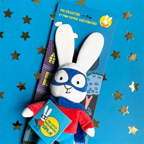 Simon Super Rabbit Plush with Abecedary - Simon