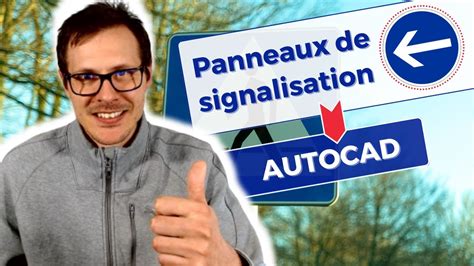 Panneaux De Signalisation Autocad Youtube