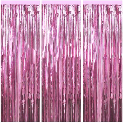 3 Pack 3 2 Ft X6 5 Ft Tinsel Foil Fringe Curtains Backdrop Sparkle