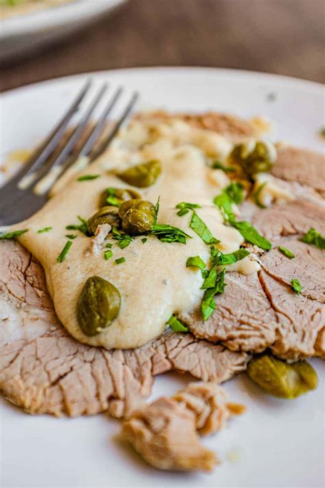 Vitello Tonnato Veal With Tuna Anchovy Sauce Cook Eat World