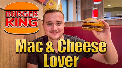 Burger King Mac And Cheese Lover Review German Eine Wahrliche