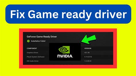 Fix Geforce Game Ready Driver Installation Failed On Windows Hot Sex Picture