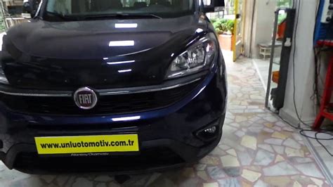 Fiat Doblo N Tampona Sesli Park Sens R Uygulamas Youtube