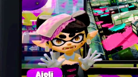 Gruselige Aioli Scary Callie Splatoon Youtube