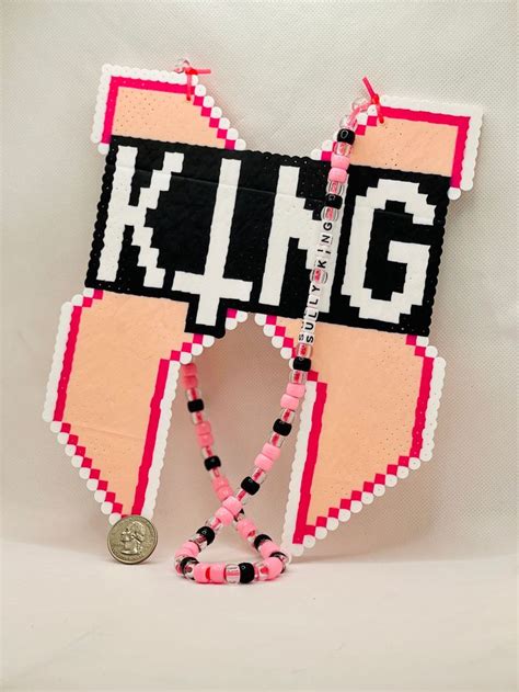 Sullivan King And Excision Perler Kandi Necklace Etsy Canada Perler