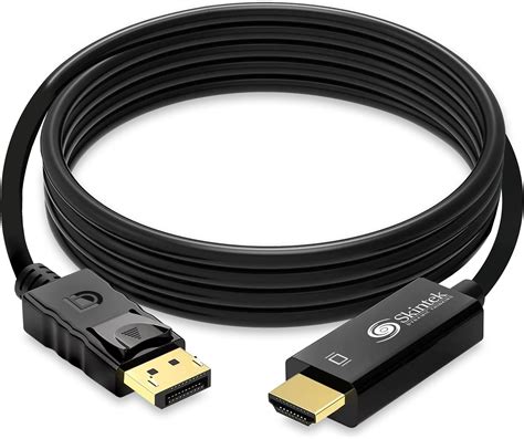 Deleycon M Displayport Zu Hdmi Kabel High Speed K Uhd Fullhd P