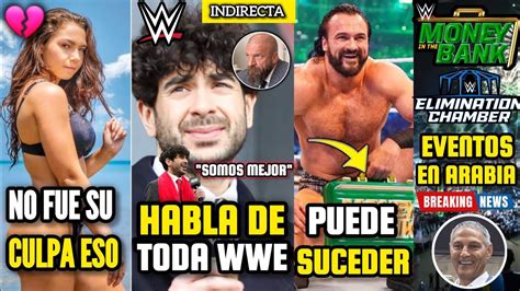 Tony Khan Lanza Indirecta A Wwe Sky Blue Acosada Por Su C L Drew Mr