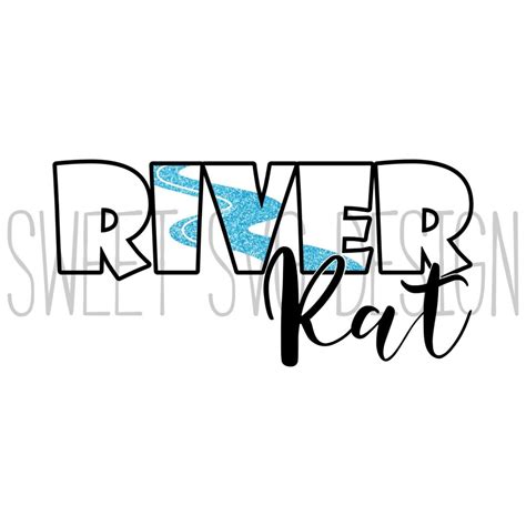 River Rat Svg River Svg River Decal Design River Shirt Etsy Finland