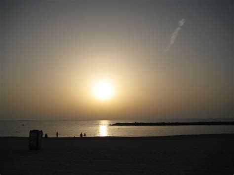 sunset at Jumeirah beach