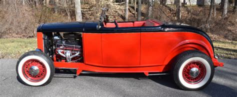 1932 Ford Roadster Hot Rod 350 Chevy Automatic Turbo 350 9 Ford Show