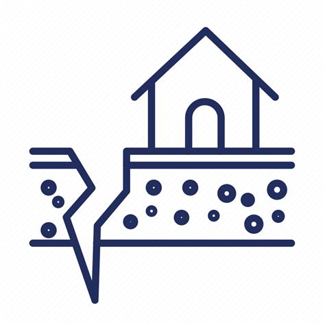 Disaster Earthquake Gap Shakes Icon Download On Iconfinder