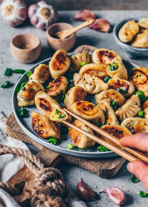 Vegetable Dumplings Vegan Gyoza Potstickers Bianca Zapatka Recipes