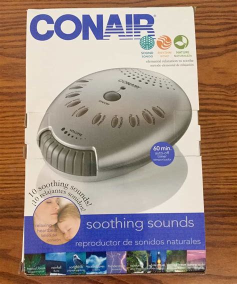 Conair Sound Therapy Sound Machine Review Sleepopolis