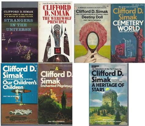 Clifford D Simak Books Volumes Strangers In The Universe The