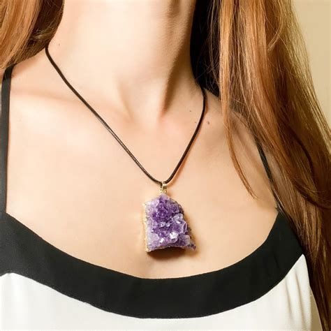 Amethyst Gemstone Necklace