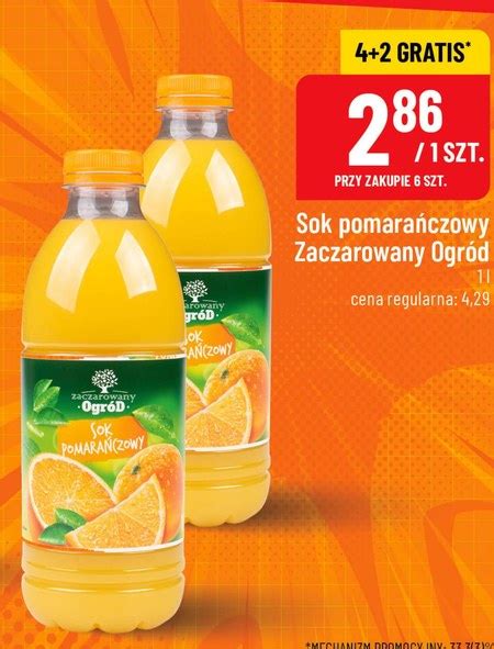 Sok Zaczarowany Ogród promocja POLOmarket Ding pl