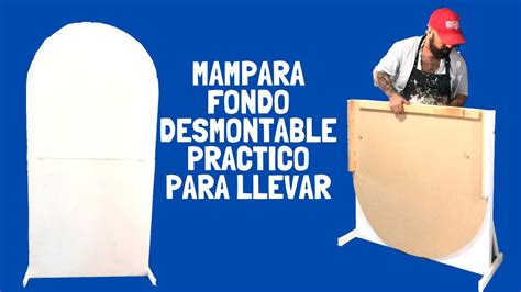 FONDO MAMPARA PARA FIESTAS DESMONTABLE PRACTICO DE LLEVAR YouTube