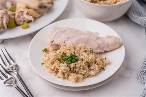 Boiled Chicken And Rice (Southern Style) - Southern Eats & Goodies