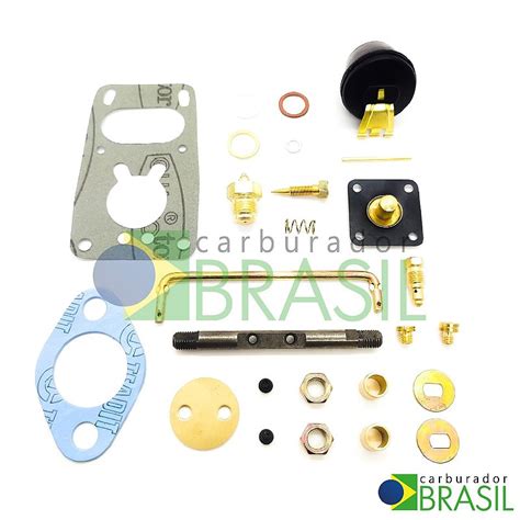 Kit Reparos Completo Para Carburador Solex H 28 PCI Fusca 1200 Kombi