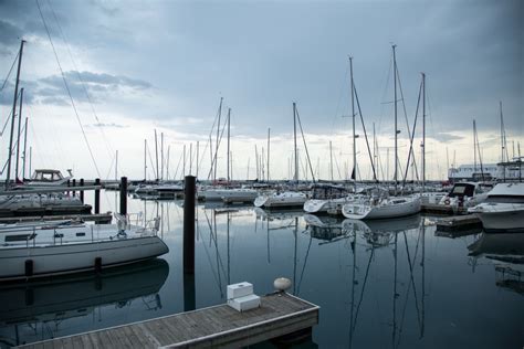 Free Images Sea Water Dock Boat Reflection Vehicle Mast Yacht