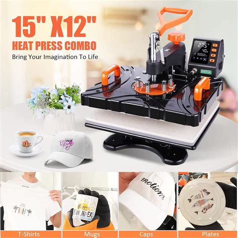 Buy DREAMVAN Heat Press Machine Upgraded 8 In 1 Heat Transfer Machine