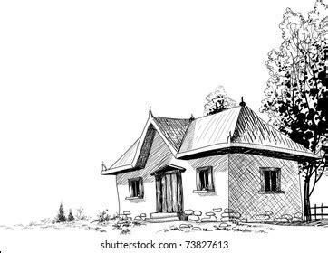 Pencil House Images, Stock Photos & Vectors | Shutterstock